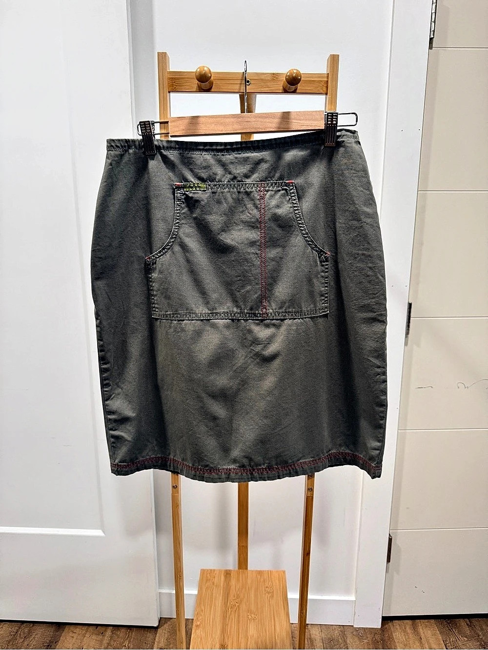 mavi Phoebe Utility Skirt Gray Size Large Like New